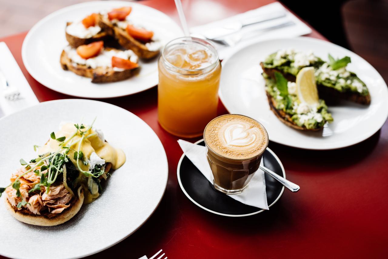 The Henry Jones Art Hotel Hobart Luaran gambar A selection of dishes at the restaurant